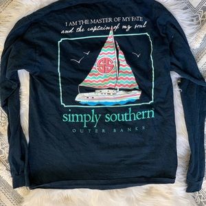 Simply Southern OBX Cotton Long-Sleeve